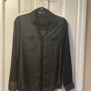 Black Polka Dot women’s Shirt